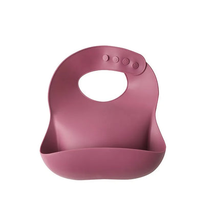 Baby Waterproof Bibs Toddler Silicone Bibs Cute Bowknot Aprons Kids Bib Girl Boy Adjustable Soft Silicone Bib Baby Feeding