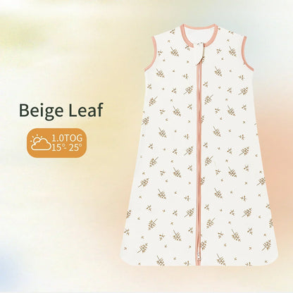 Baby Sleeping Bag Newborn Baby Anti-shock Sleeping Bag Pajamas Baby Pajamas Light Zipper Crawling Suit Anti-kick Cartoon Animal