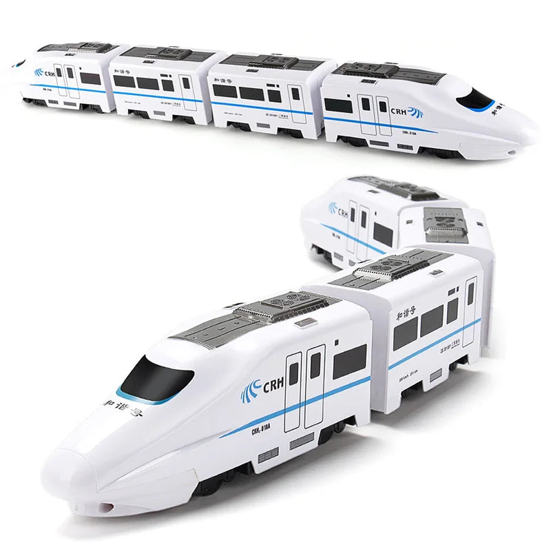 3D Electric Bullet Train Toy with Lights