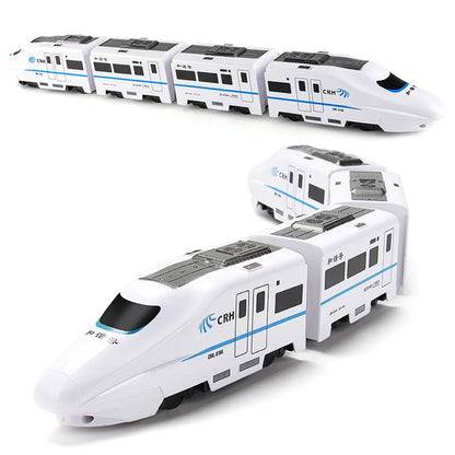 3D Electric Bullet Train Toy with Lights