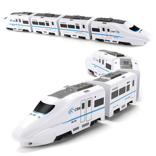 3D Electric Bullet Train Toy with Lights