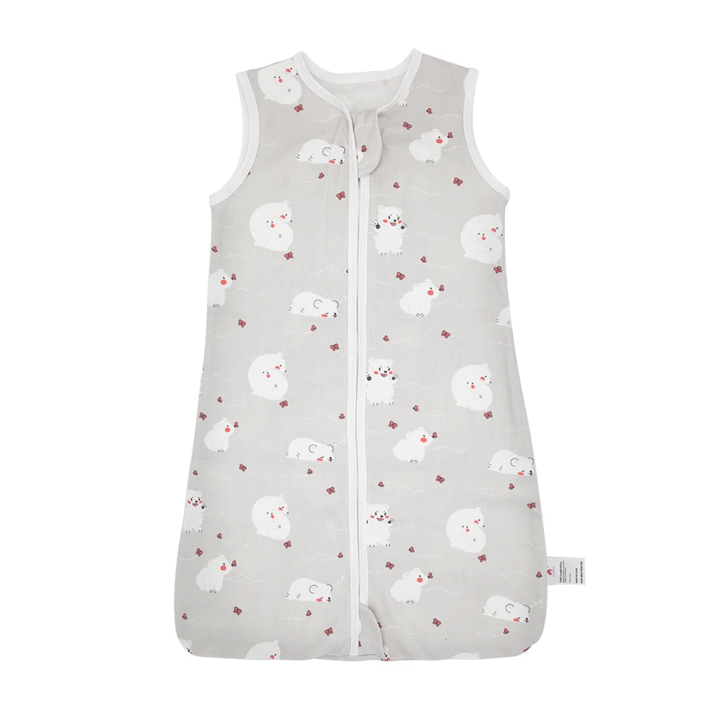 Baby Sleeping Bag 3-18 Months Summer Thin Kids Sleepwear Flowers For Girls Baby Sleepsacks 100% Cotton Anti-Kick Blanket