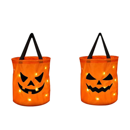 LED Light-Up Halloween Trick or Treat Bucket