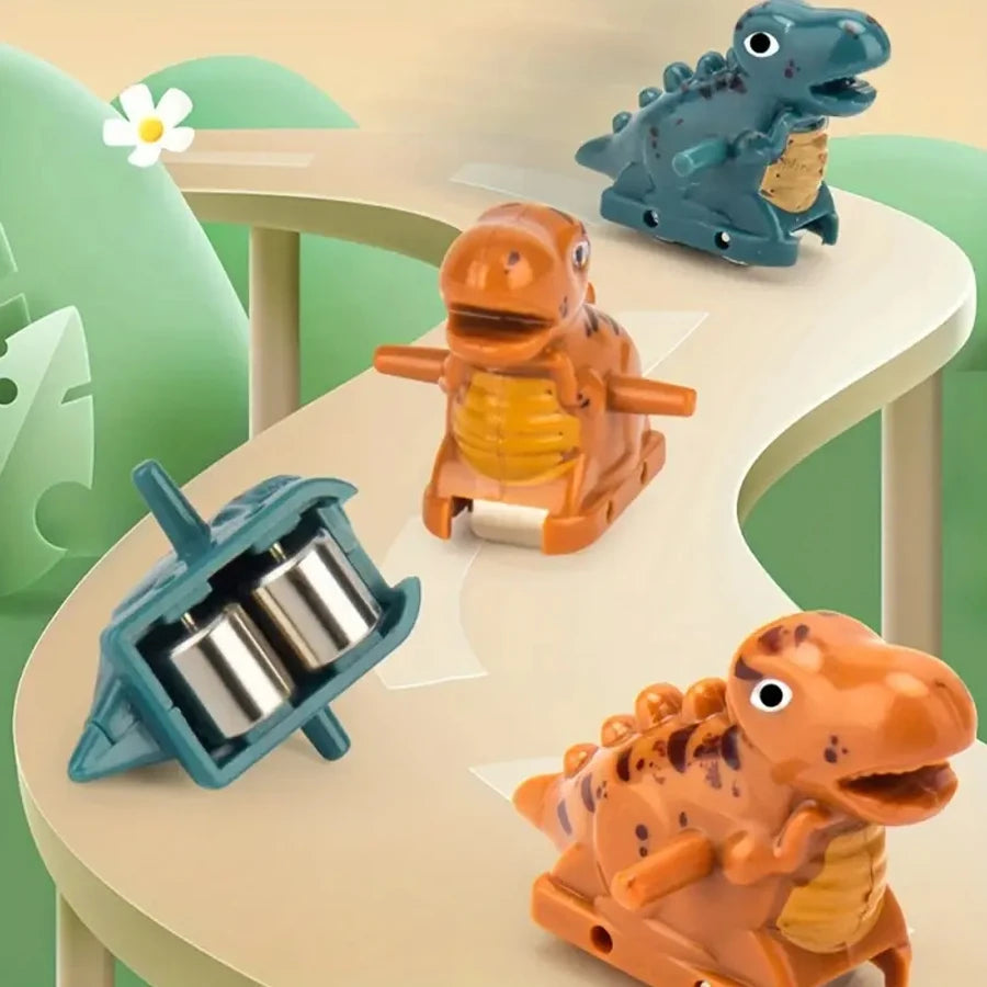 Dinosaur Climbing Slide Toy with Music & 3 Dinosaurs