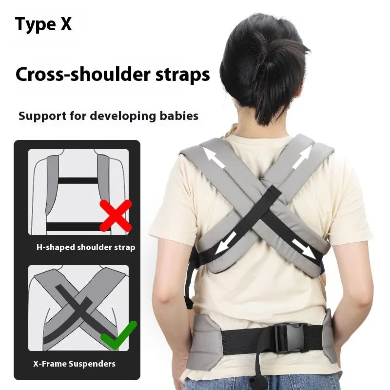 Portable Baby Carrier Toddler Wrap Shoulders Multifunctional Strap Infant Bag Adjustable Hipseat Shoulder High Quality Sling