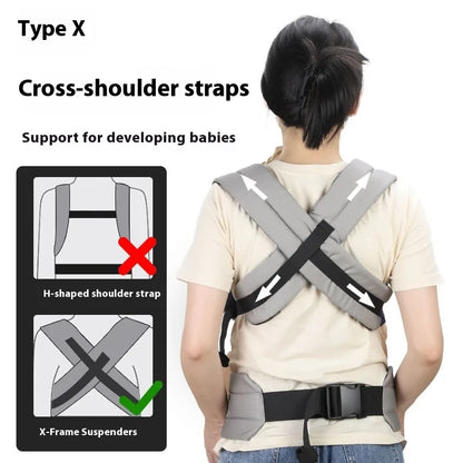 Portable Baby Carrier Toddler Wrap Shoulders Multifunctional Strap Infant Bag Adjustable Hipseat Shoulder High Quality Sling