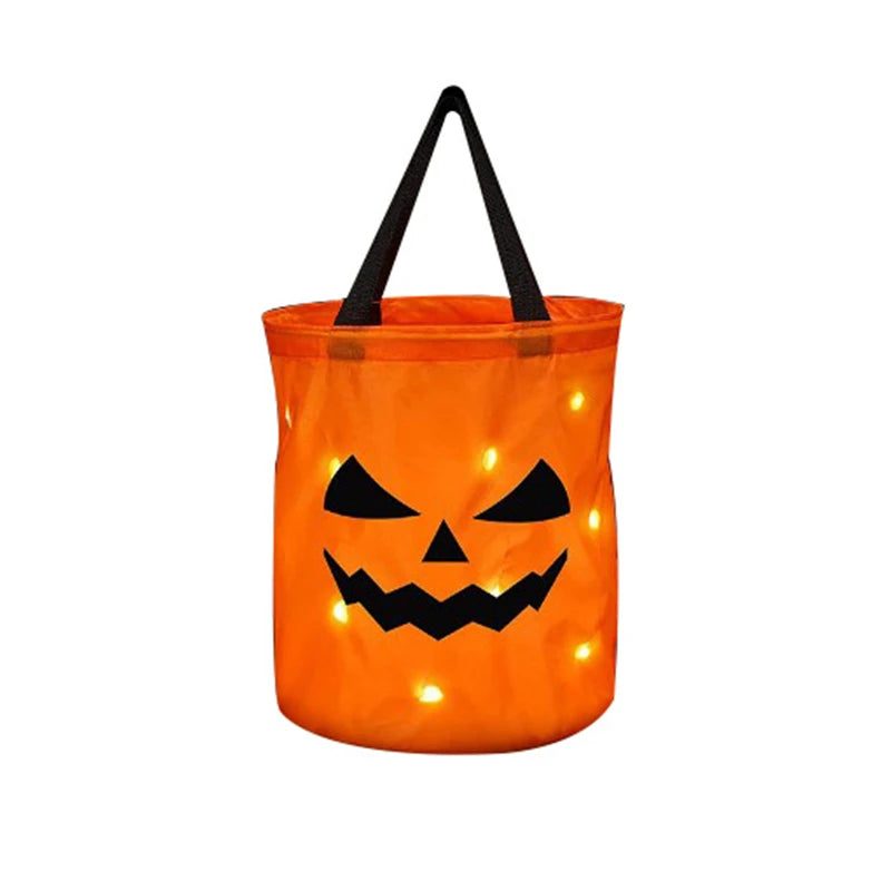 LED Light-Up Halloween Trick or Treat Bucket