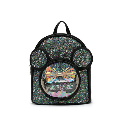 New Cute Children's Bag Fashion Sequin Kindergarten Backpacks for Baby Girls Cartoon Casual Schoolbag Princess Bag Girls Gifts