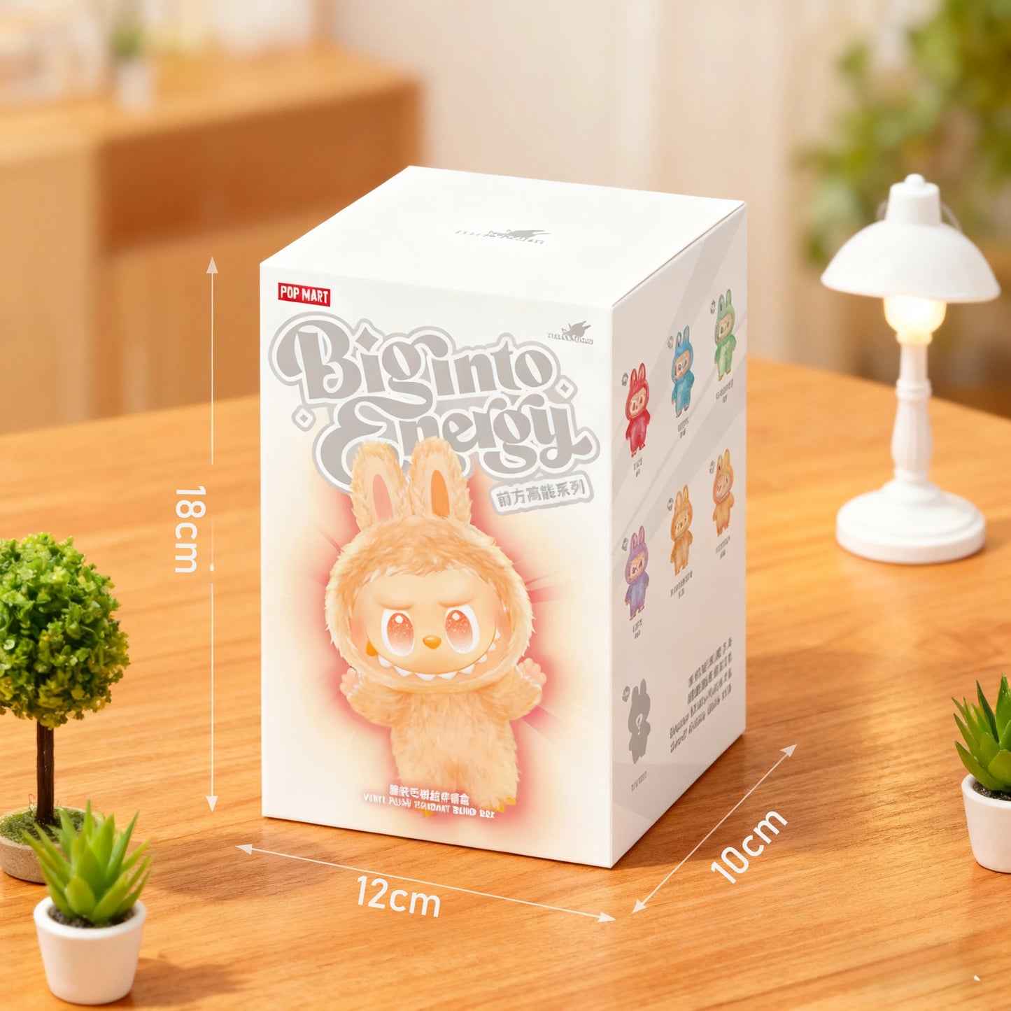 POPMART Labubu The Monsters Series Blind mystery Box Random Big into Energy Doll Vinyl Pendant Collectible Plush Toy Figure Gift