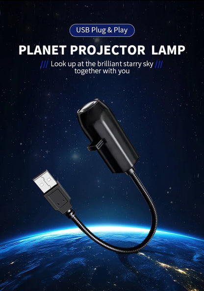 USB Halloween Projector Light with Ghost & Skull Patterns