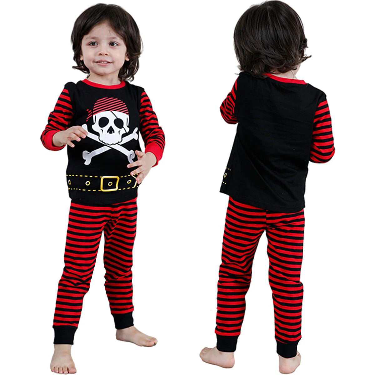 Skeleton Pajama Costume for Kids