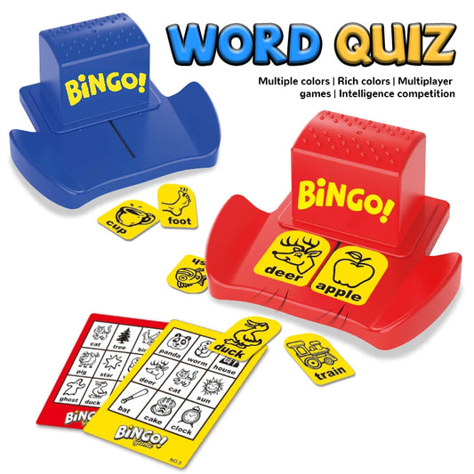 Children's educational game machine, English word learning tool, intelligence development, fun interactive table game