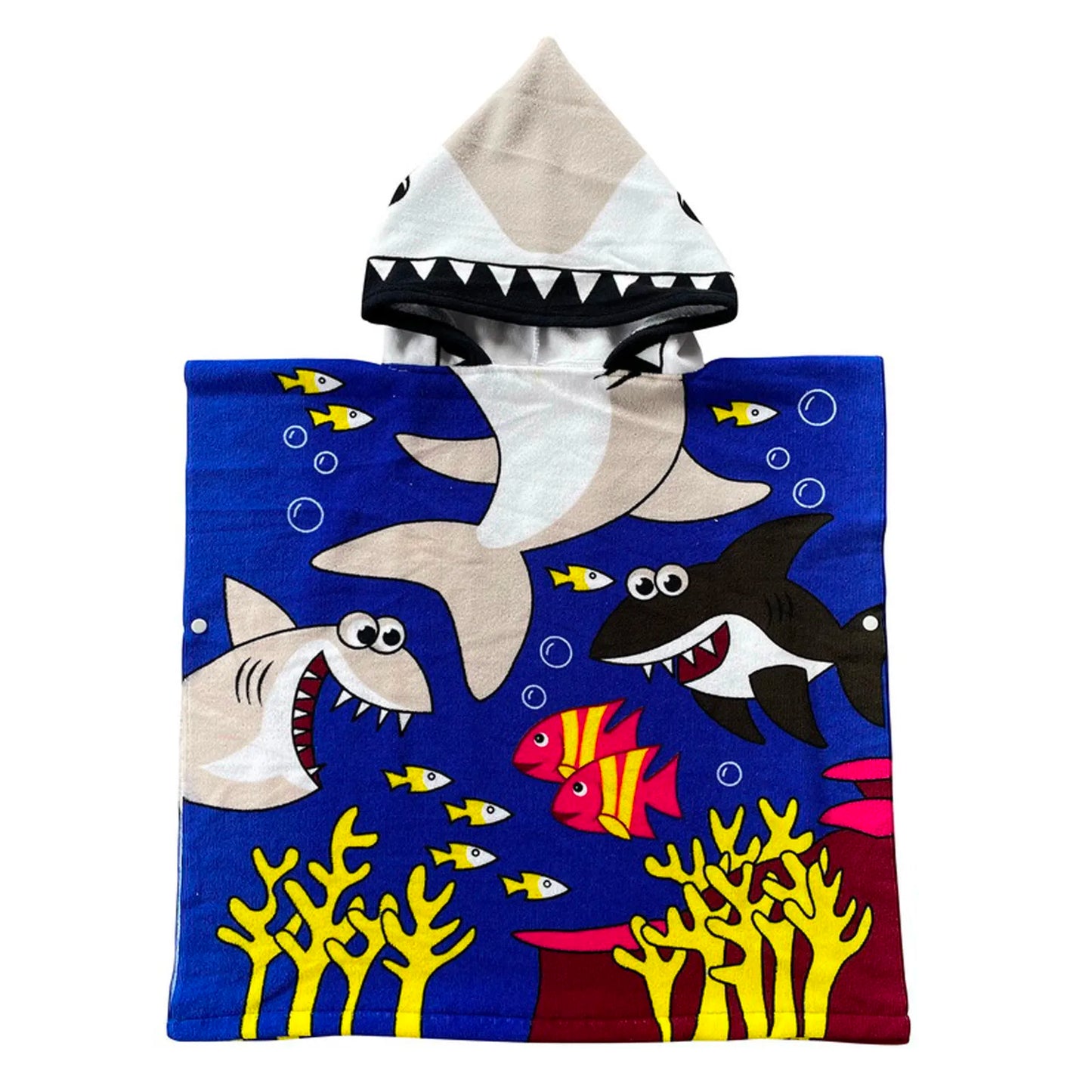 Baby Stitch Bath Towel Children Hooded Cape Cloak Boy Girl Cartoon Swimming Beach Towel Toddler Robes Lilo & Stitch Bathrobes