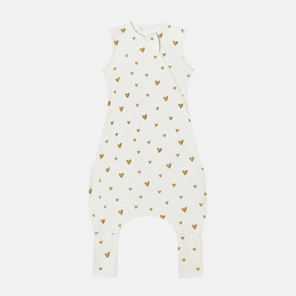 INSULAR Baby Soft Sleep Sack With Feet Infant Sleeveless Sleeping Bags Children's Homewear Premium Cotton 2-Way Zipper4 Seasons