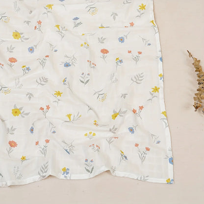 120x120cm Bamboo Cotton Baby Swaddle Bedding Bath Towel Infant Wrap Gauze Muslin Blankets Breathable For Newborn Baby Dropship