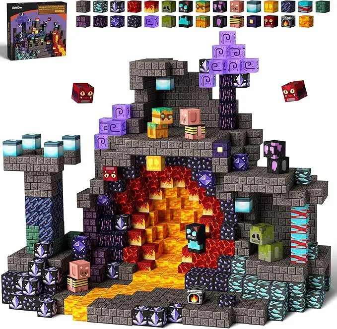 Magnetic Building Blocks Set
