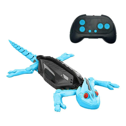 Magic Climber! RC Wall Climbing Lizard Robot Toy, Remote Control Gecko that Climbs Glass & Smooth Walls, Realistic Biomimetic
