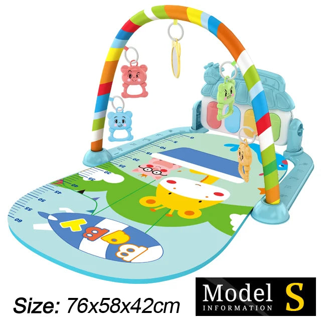 Baby Fitness Activity Gym Play Mat – Musical Piano Toy