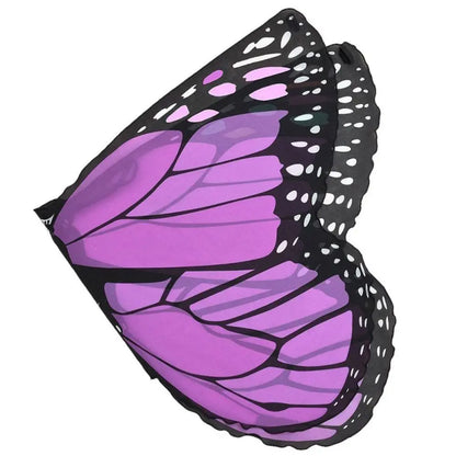 Kids Butterfly Wings Shawl Costume Cape