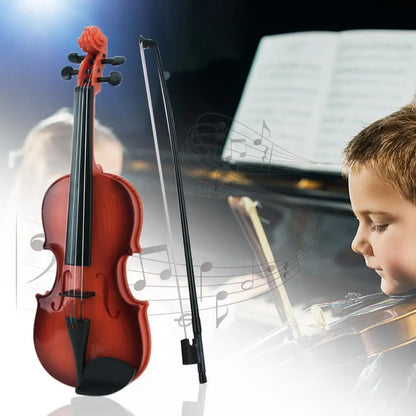 Acoustic Violin Toy Adjustable String Simulation Musical Instrument Kid Gifts