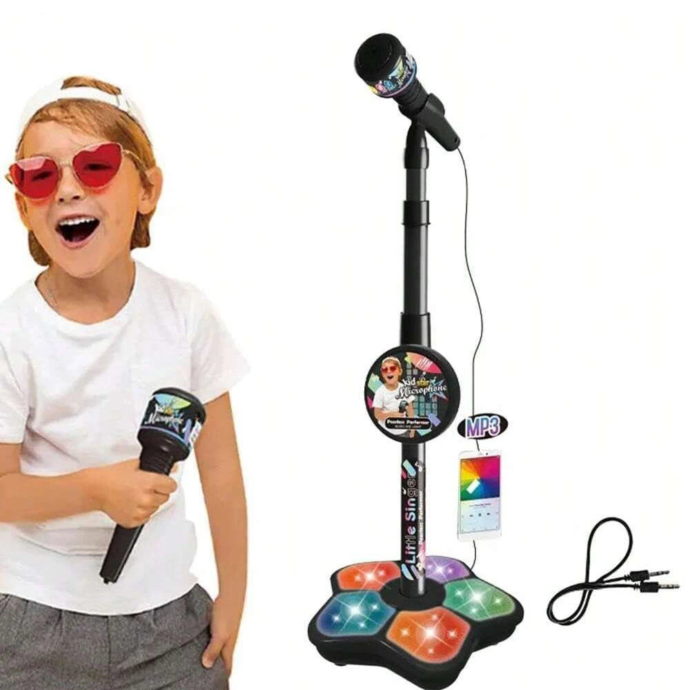 Kids Karaoke Microphone Stand Toy