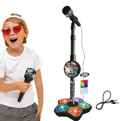 Kids Karaoke Microphone Stand Toy