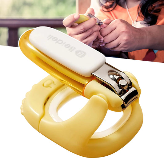 Baby Nail Clippers With LED Light/Magnifying Glass Splashproof Nail Trimmer Fingernails Toenails Nail Clippers Care For Home Use