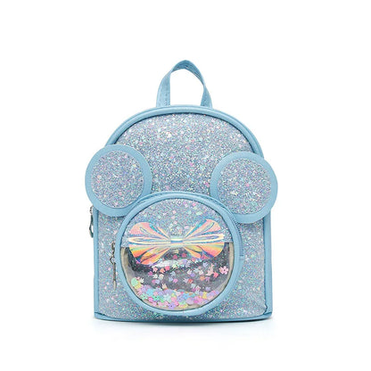 New Cute Children's Bag Fashion Sequin Kindergarten Backpacks for Baby Girls Cartoon Casual Schoolbag Princess Bag Girls Gifts