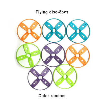 Flying Disc Air Rocket Launcher Saucer Toy