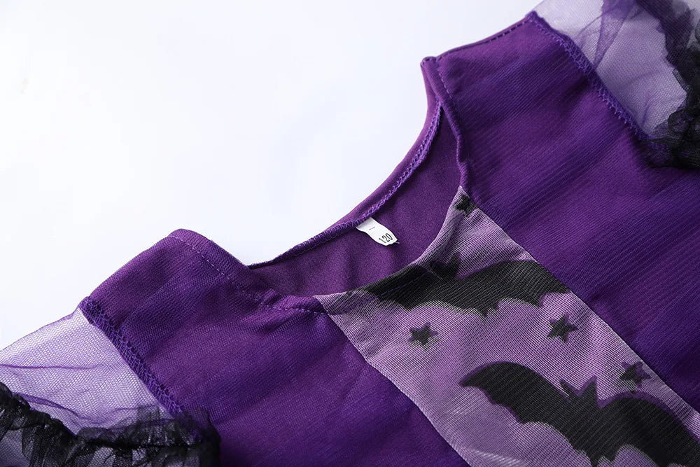 Halloween Witch Costume Dress for Girls