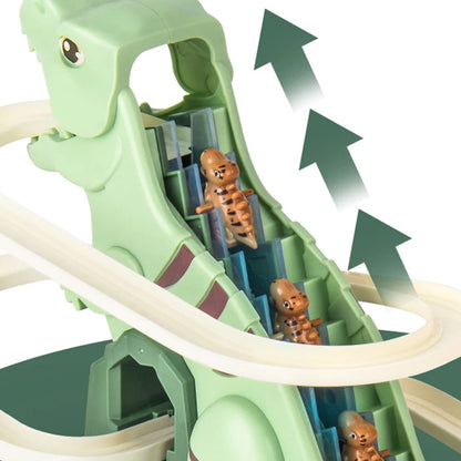 Dinosaur Climbing Slide Toy with Music & 3 Dinosaurs