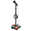 Kids Karaoke Microphone Stand Toy - Interactive Music Set
