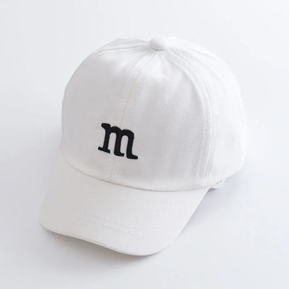 Children's Thin Visor Cap Handsome Letter Baseball Cap Outdoor Sun Hat