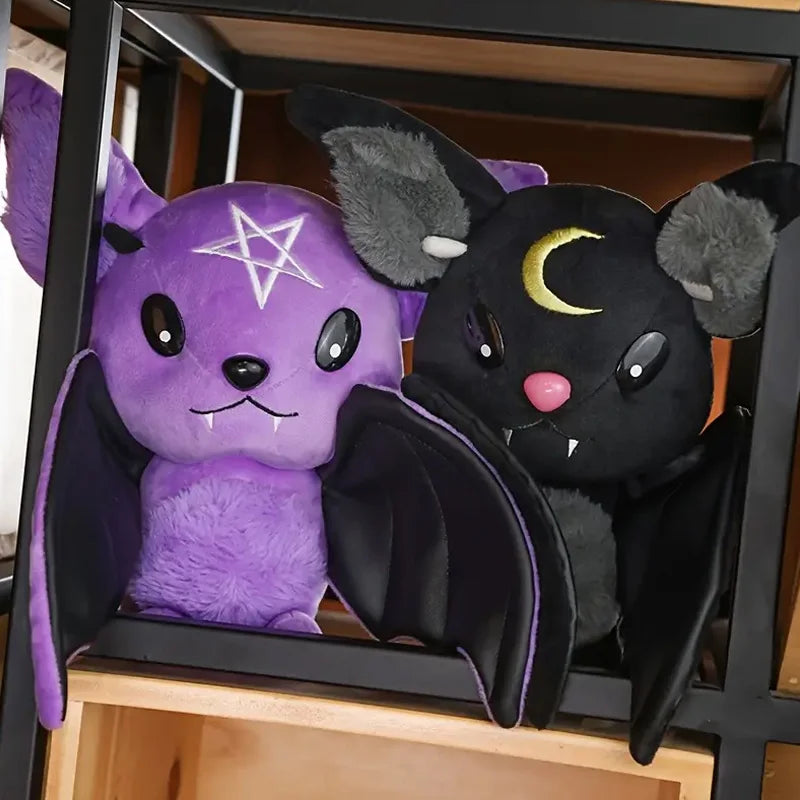 Dark Series Bat Doll Halloween Plush Toy