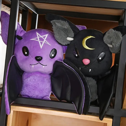 Dark Series Bat Doll Halloween Plush Toy