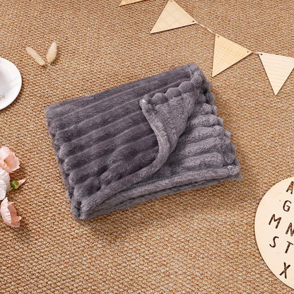 Elinfant Soft Cozy Baby Blanket For All Seasons Warm Baby Blanket Swaddle Blanket Air Conditioning Blanket Newborn Swaddle Wrap