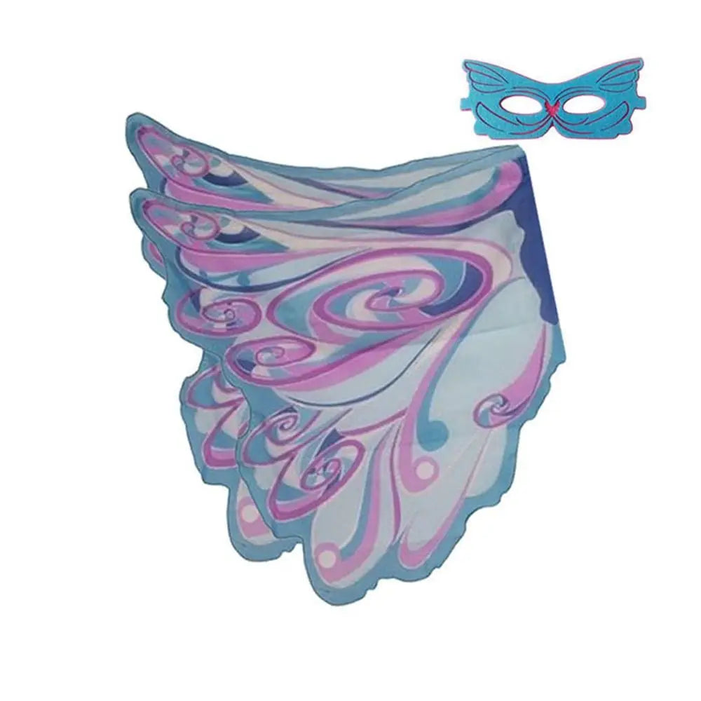 Kids Butterfly Wings Shawl Costume Cape