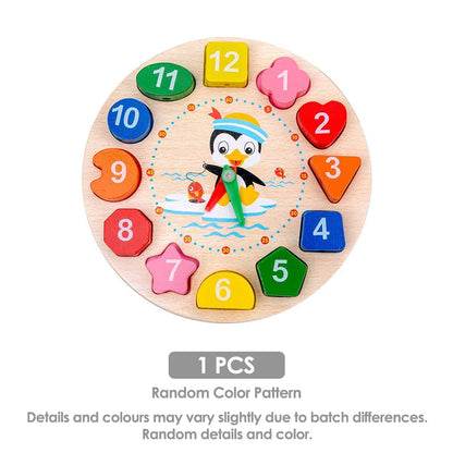 Montessori Baby Toys 9 in 1 Wooden Musical Set: Xylophone Rattle Drum Bell 3D Puzzles Sensory Learning Gifts for 0-12 Months 1-3