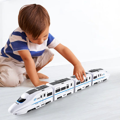 3D Electric Bullet Train Toy with Lights