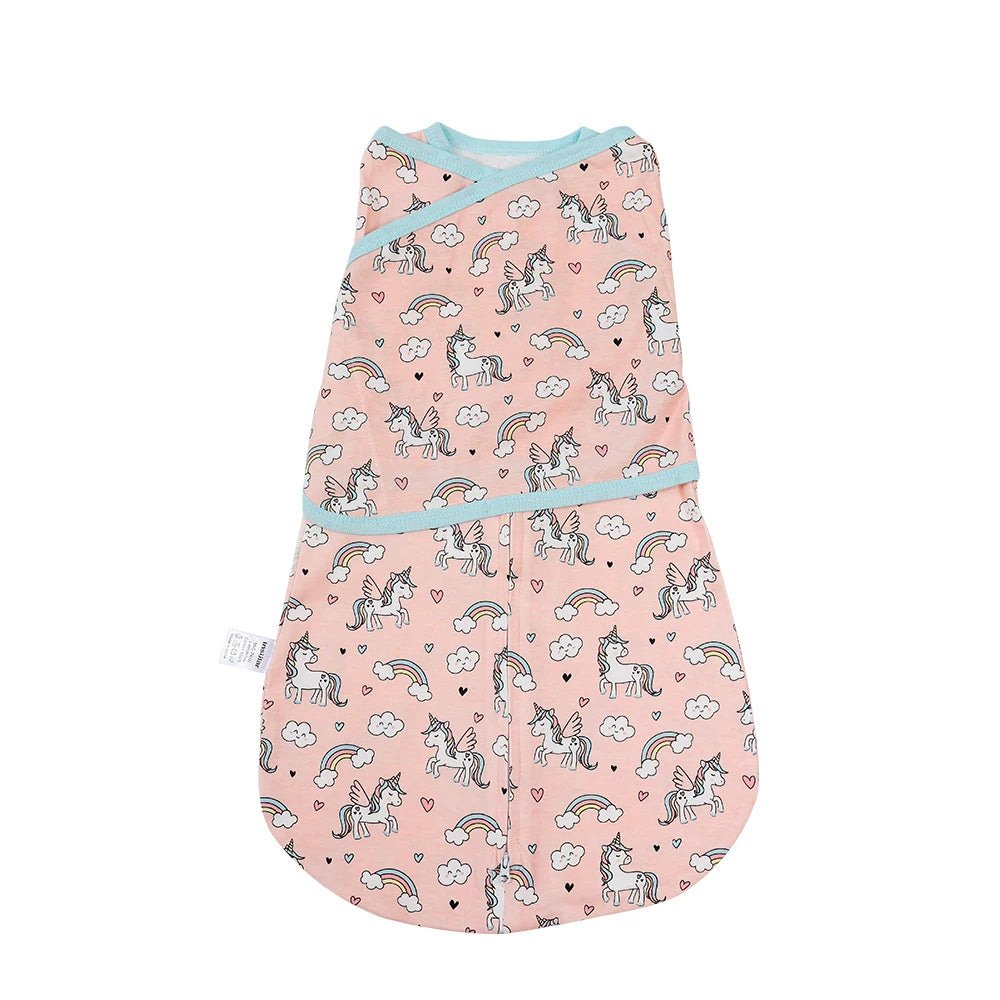 INSULAR Four Seasons Baby Pure Cotton Anti-shock Cocoon Sleeping Bag Baby Anti Kicking Newborn Holding Towel