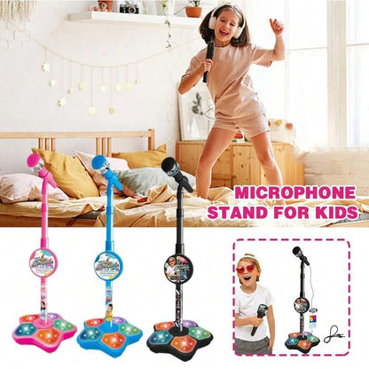 Kids Karaoke Microphone Stand Toy