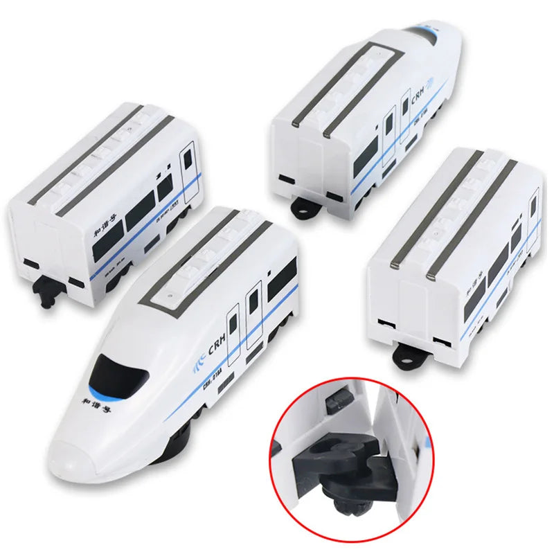 3D Electric Bullet Train Toy with Lights