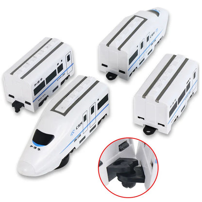 3D Electric Bullet Train Toy with Lights