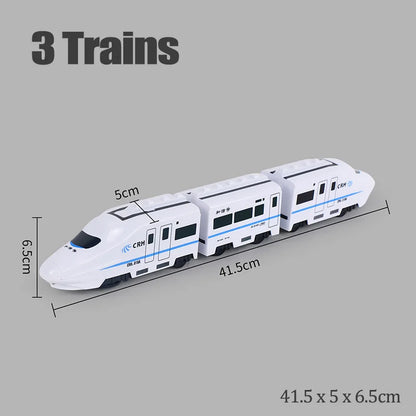 3D Electric Bullet Train Toy with Lights